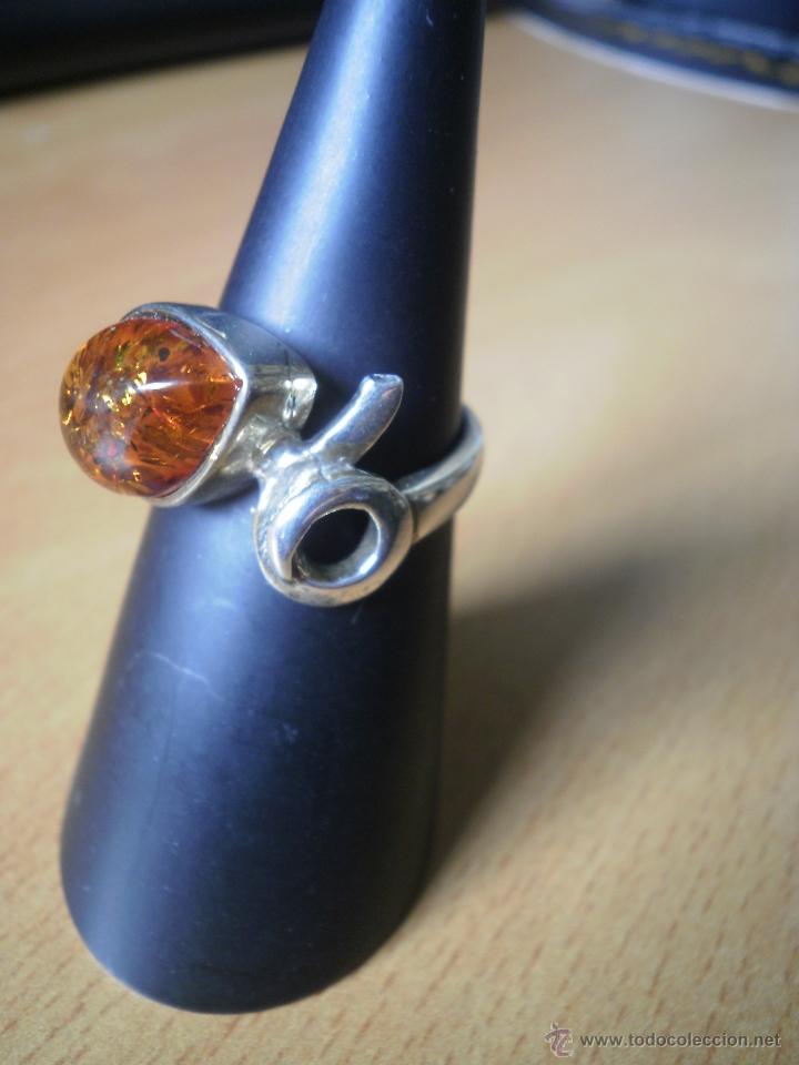 Joyeria: Anillo de &aacute;mbar - Foto 3