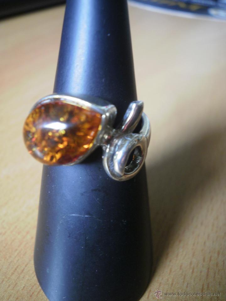 Joyeria: Anillo de &aacute;mbar - Foto 4