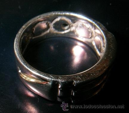 Joyeria: Anillo Atlante en plata de ley - 7mm ancho - Foto 2