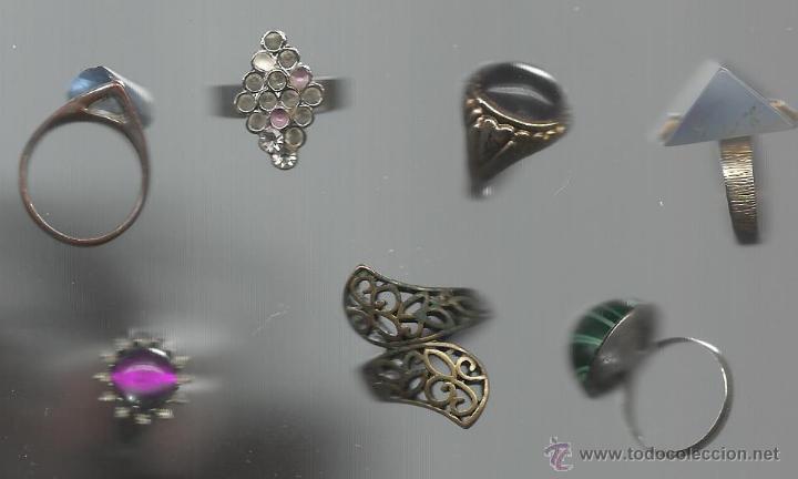 Schmuck: BONITA COLECCION DE 7 ANILLOS ANTIGUOS