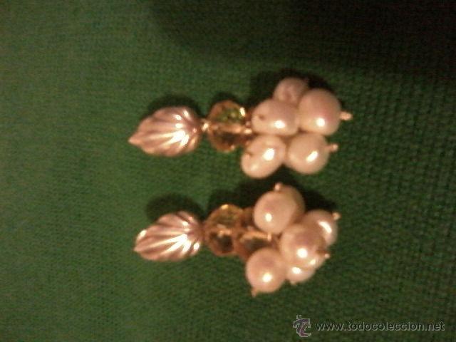 Joyeria: PENDIENTES DE PLATA CON RACIMO DE PERLAS - Foto 2