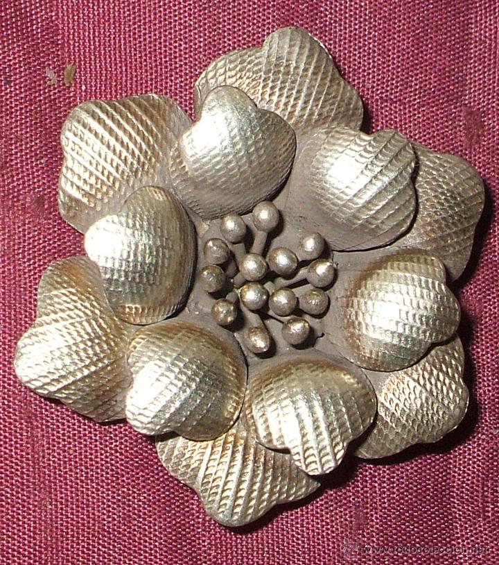 Joyeria: COLGANTE DE PLATA DE LEY EN FORMA DE FLOR - Foto 1