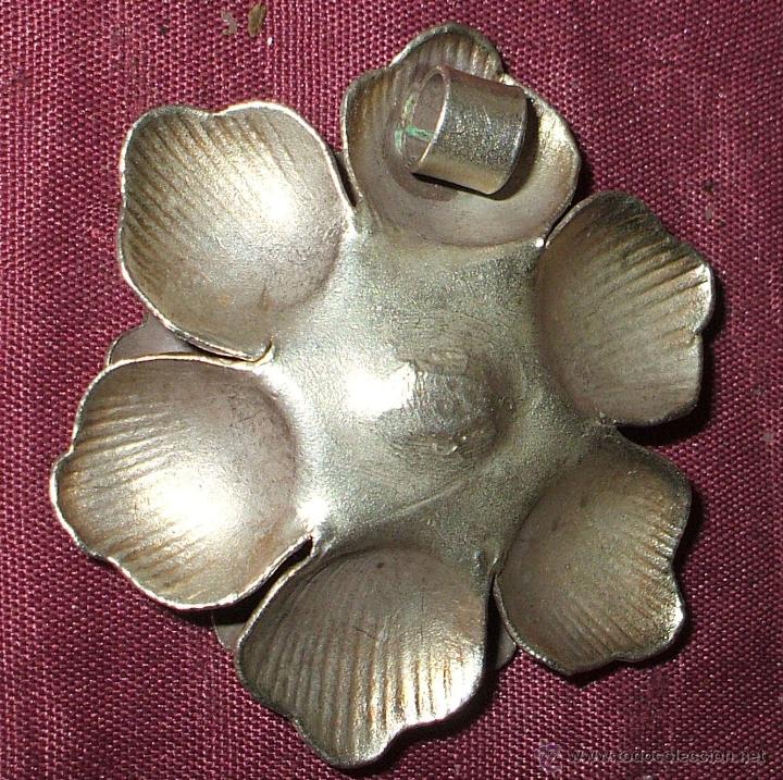 Joyeria: COLGANTE DE PLATA DE LEY EN FORMA DE FLOR - Foto 3
