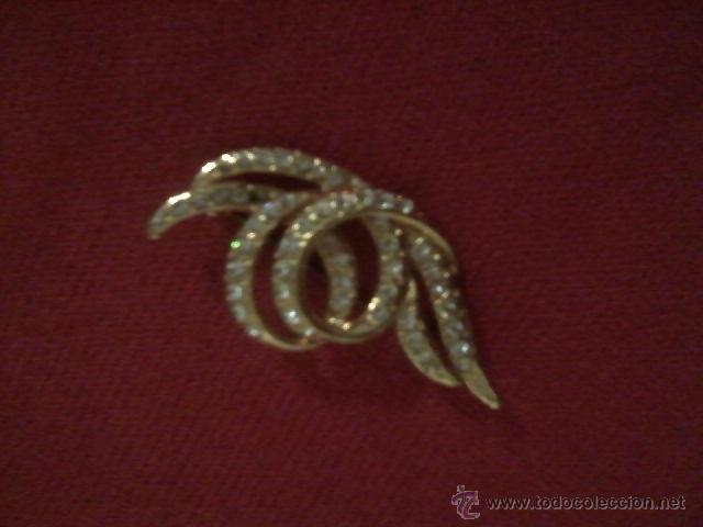 Joyeria: BROCHE EN FORMA DE RIZO CON PEDRERIA - Foto 2