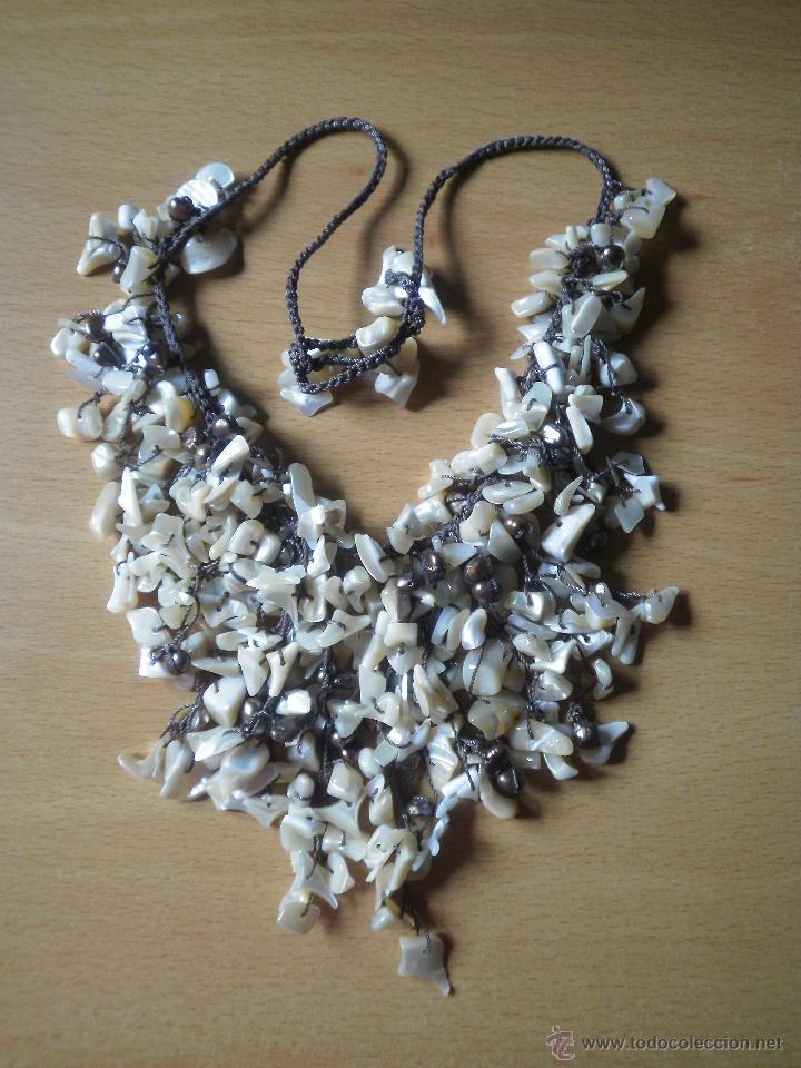 Joyeria: Gargantilla de nacar. - Foto 2
