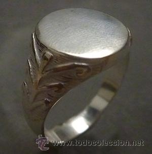 Joyeria: sello de plata de ley macizo - Foto 1