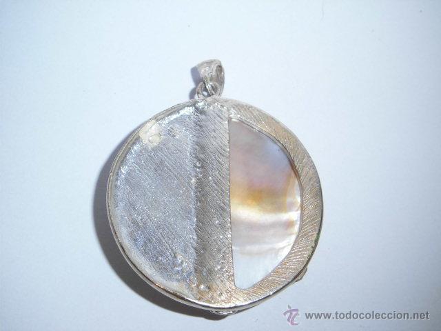 Joyeria: BONITO COLGANTE PLATEADO Y NACAR - Foto 4