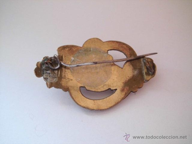 Joyeria: ANTIGUO BROCHE  CHAPADO - Foto 4