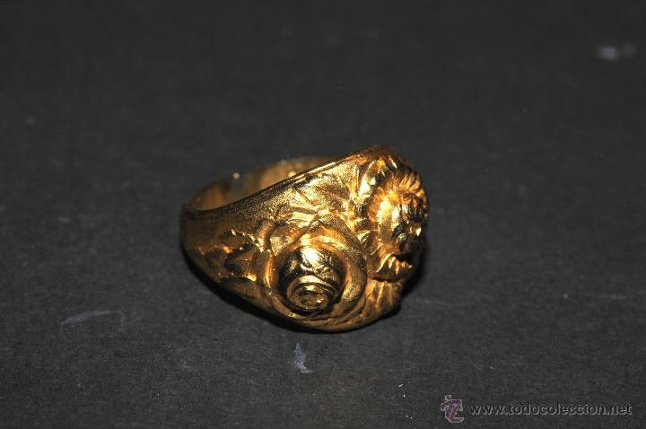 Joyeria: ANILLO EN METAL DORADO - Foto 1