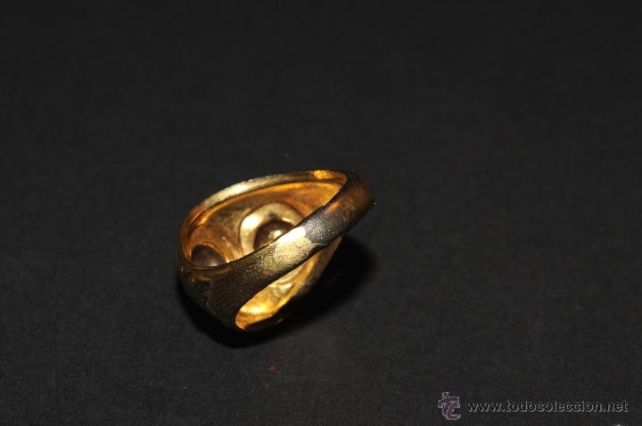 Joyeria: ANILLO EN METAL DORADO - Foto 4