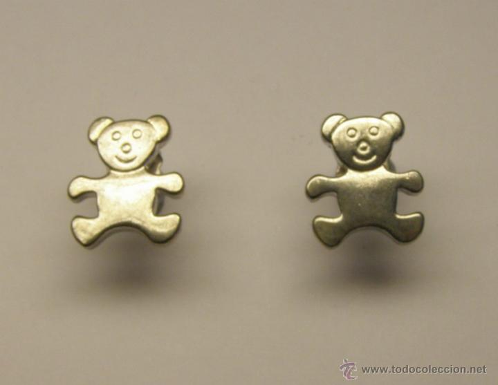Joaillerie: Pendientes vintage a&ntilde;os 80. Ositos.