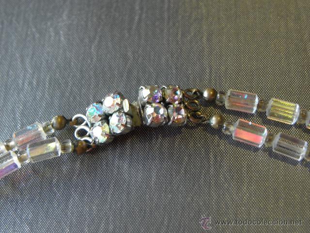 Joyeria: Collar vintage de cuentas de cristal - Foto 3