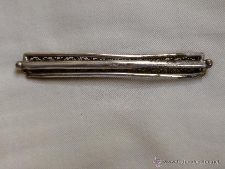 Joyeria: PLATA pasador filigrana - Foto 4