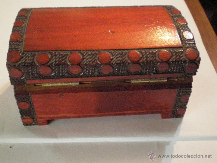 Joyeria: CAJA COFRE JOYERO DE MADERA. CON LA PALABRA CARMEN - Foto 3