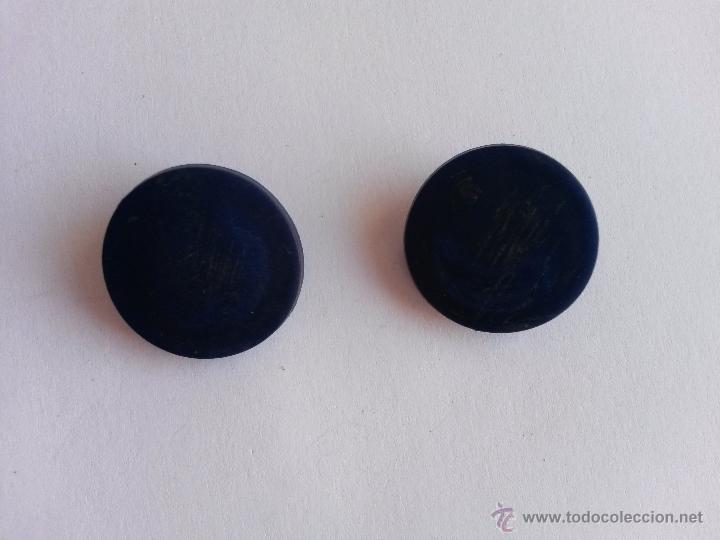 Joyeria: Pendientes vintage a&ntilde;os 60 de op-art sin uso sacados del papel