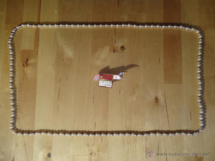 Gioielleria: JOYAS JOYA PERLAS MAJORICA COLLAR PERLA INTERCALADAS BLANCA PLATEADAS MALLORCA PEARLS NECKLACE