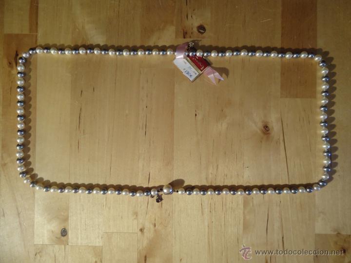 Gioielleria: JOYAS JOYA PERLAS MAJORICA COLLAR PERLA INTERCALADAS BLANCA PLATEADAS PEARLS NECKLACE PLATA SILVER