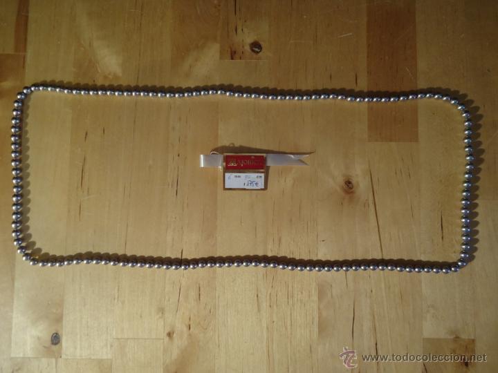 Gioielleria: JOYAS JOYA PERLAS MAJORICA COLLAR PERLA PLATEADA MALLORCA SILVER PEARLS NECKLACE SIN CIERRE