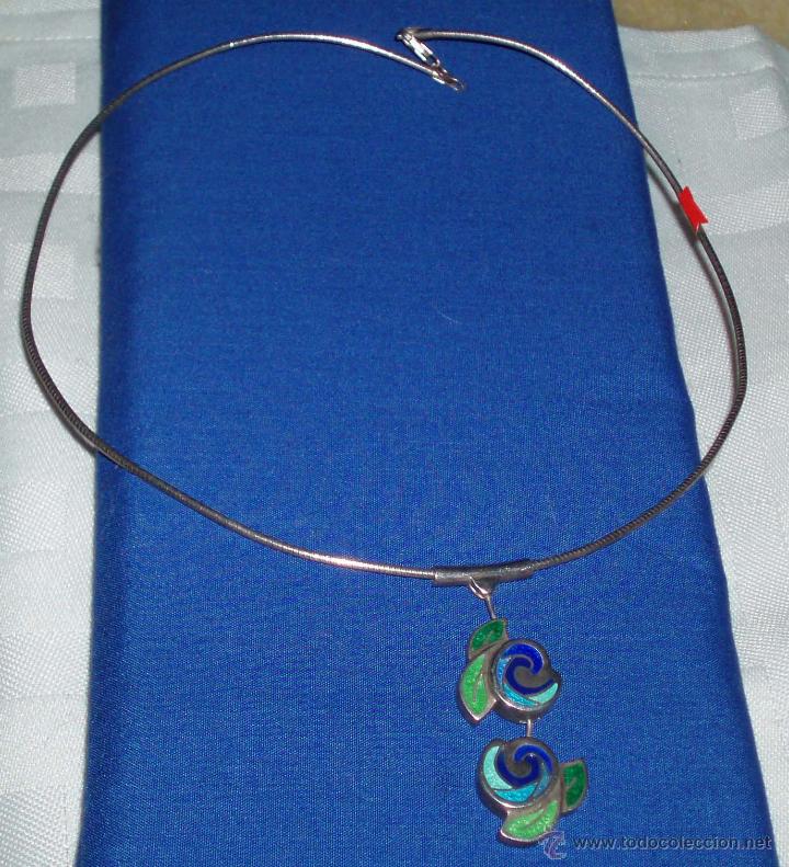 Joyeria: gargantilla celta con cordon de plata - Foto 1