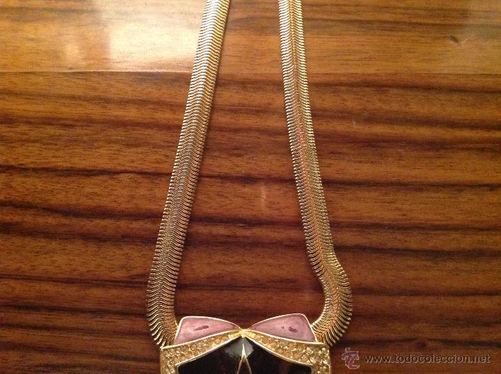 Joyeria: COLGANTE COLLAR METAL DORADO - Foto 3