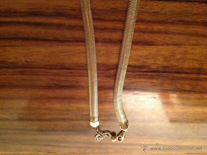Joyeria: COLGANTE COLLAR METAL DORADO - Foto 4