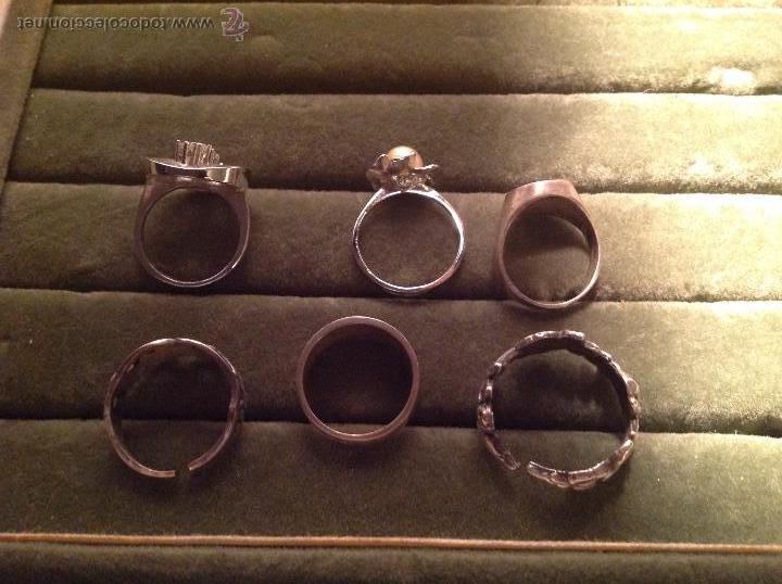 Joyeria: seis anillos de plata - Foto 2