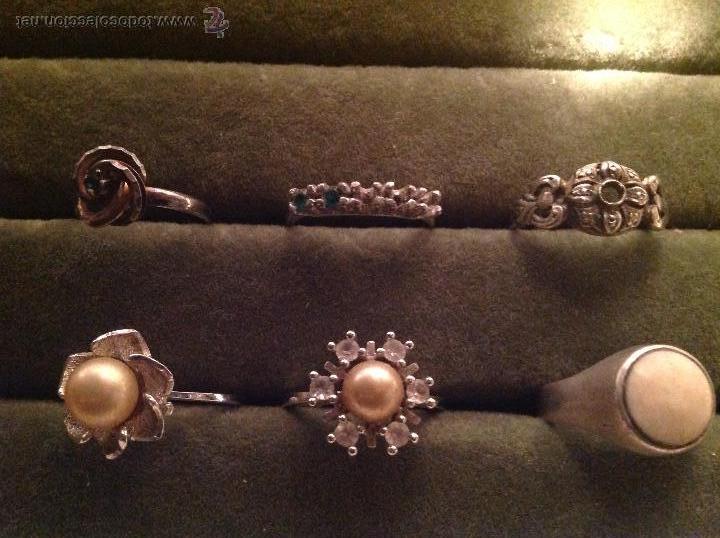 Joyeria: seis anillos de plata - Foto 2