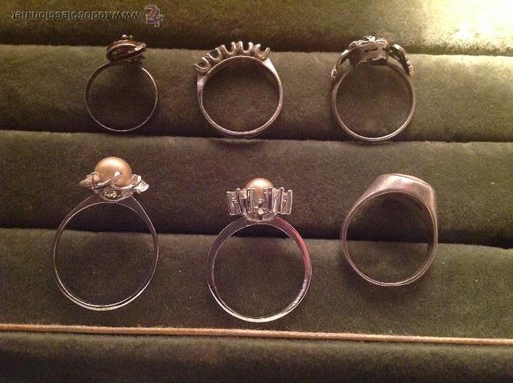 Joyeria: seis anillos de plata - Foto 6