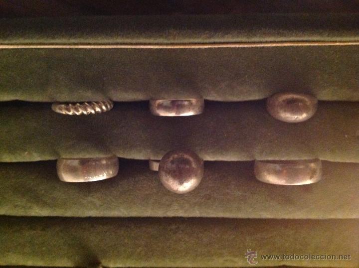 Joyeria: seis anillos de plata - Foto 1