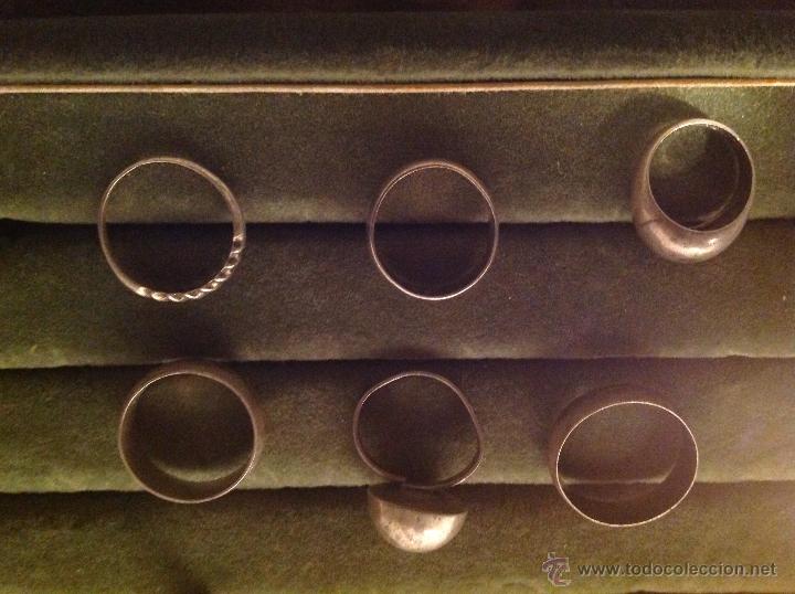 Joyeria: seis anillos de plata - Foto 2