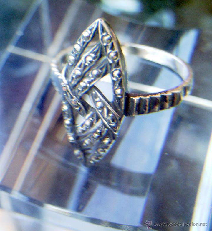 Joyeria: SORTIJA PLATA Y MARCASITAS - Foto 3