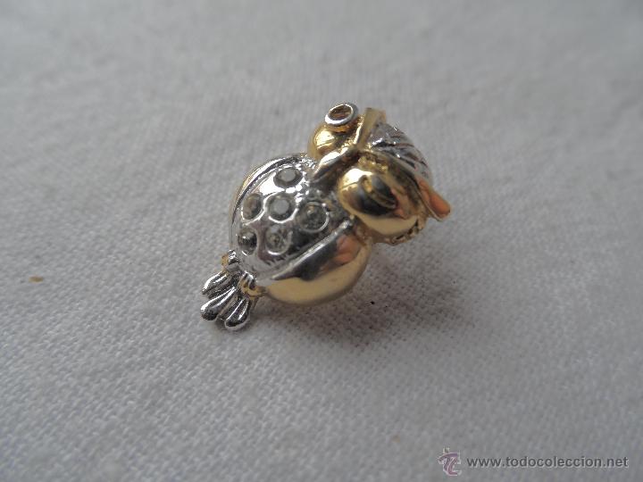 Joyeria: broche buho dorado con piedras - Foto 2