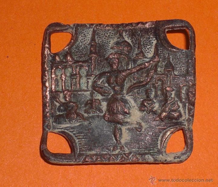 Joyeria: Placa con escenas &aacute;rabes 1900 - Foto 1