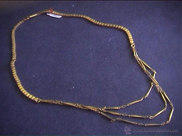 Joyeria: COLLAR COLGANTE BISUTERIA DORADO   25CM