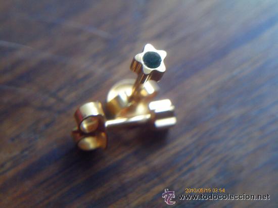Joyeria: PENDIENTES CON PIEDRA VERDE - Foto 1