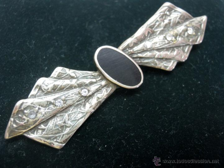 Joyeria: Antiguo y bello Broche Alfiler de Pa&ntilde;uelo - Foto 1