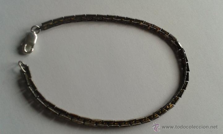 Joyeria: PULSERA VINTAGE PLATA DE LEY ANTIGUA - Foto 4