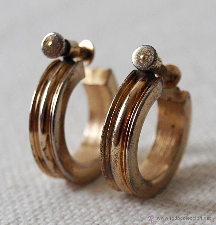 Joyeria: AROS PENDIENTES DE BISUTERIA. 2 CM DE DIAMETRO. - Foto 1