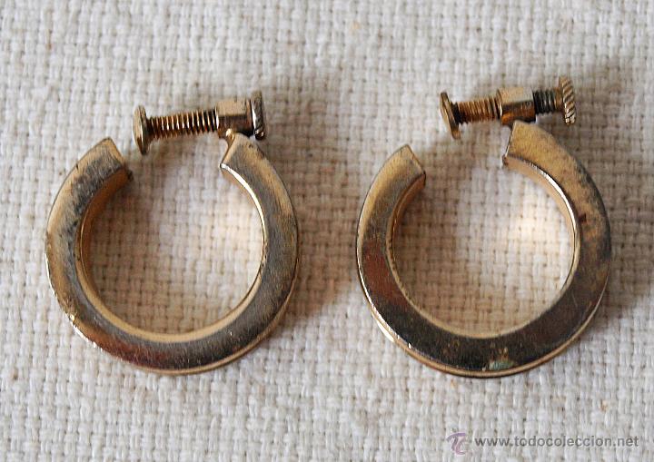 Joyeria: AROS PENDIENTES DE BISUTERIA. 2 CM DE DIAMETRO. - Foto 2