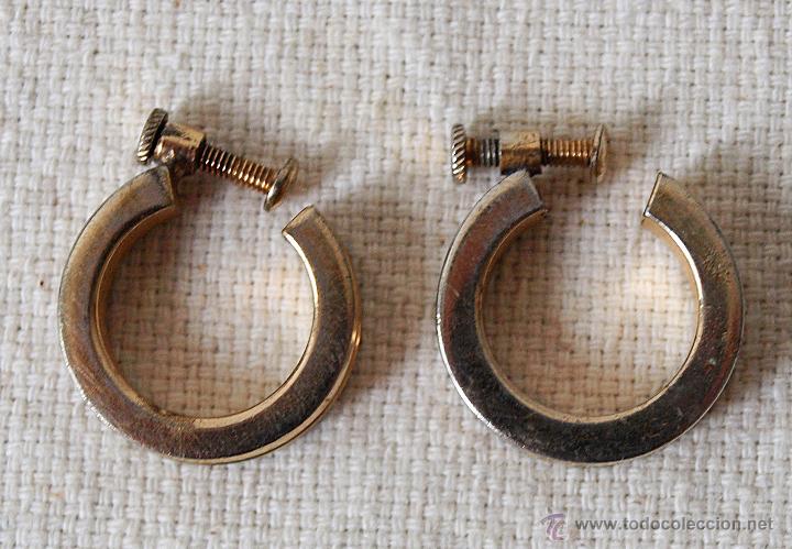 Joyeria: AROS PENDIENTES DE BISUTERIA. 2 CM DE DIAMETRO. - Foto 3
