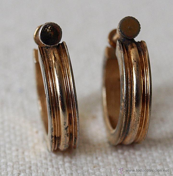 Joyeria: AROS PENDIENTES DE BISUTERIA. 2 CM DE DIAMETRO. - Foto 4