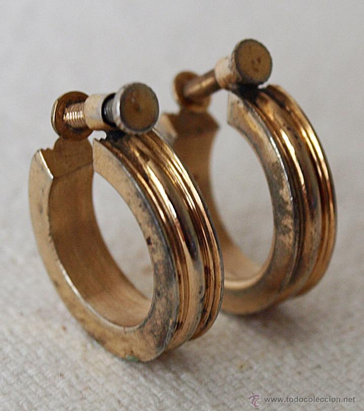 Joyeria: AROS PENDIENTES DE BISUTERIA. 2 CM DE DIAMETRO. - Foto 7