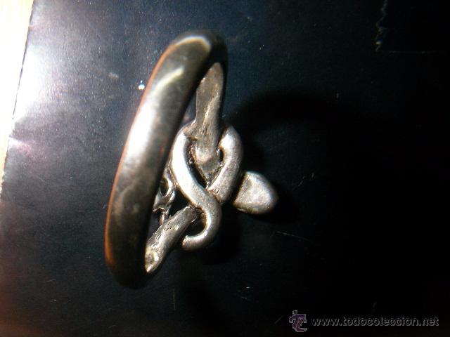 Joyeria: sortija serpiente en plata de ley - Foto 3