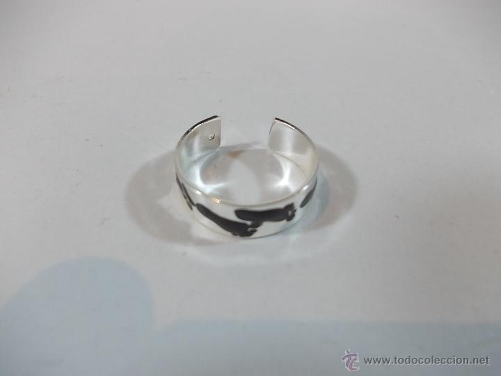 Gioielleria: ANTIGUO ANILLO ABIERTO DE PLATA DE 1.3 GR Y 1 CM DE DIAMETRO