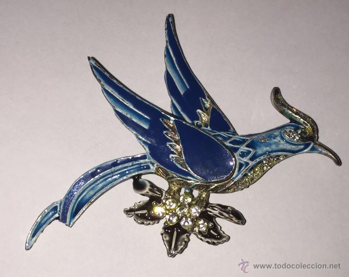 Joyeria: Increible broche en esmalte y pedreria - Foto 1