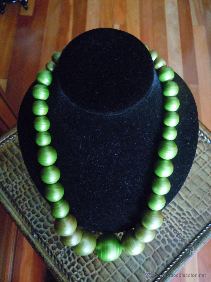 Joyeria: COLLAR VERDE VINTAGE - Foto 2