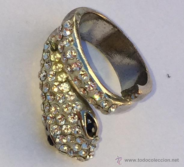 Joyeria: Anillo de fantas&iacute;a en forma de serpiente - Foto 1