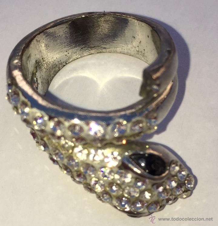 Joyeria: Anillo de fantas&iacute;a en forma de serpiente - Foto 2