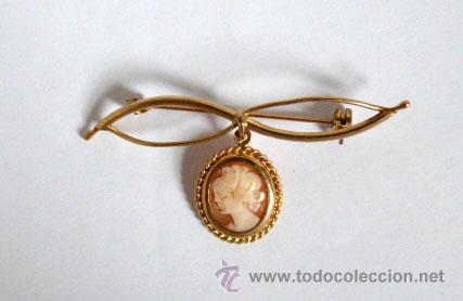 Joyeria: Broche realizado en cornalina y oro 14k - Foto 3