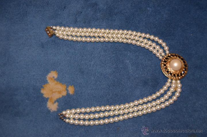 Joyeria: Collar de perlas y roseton - Foto 2
